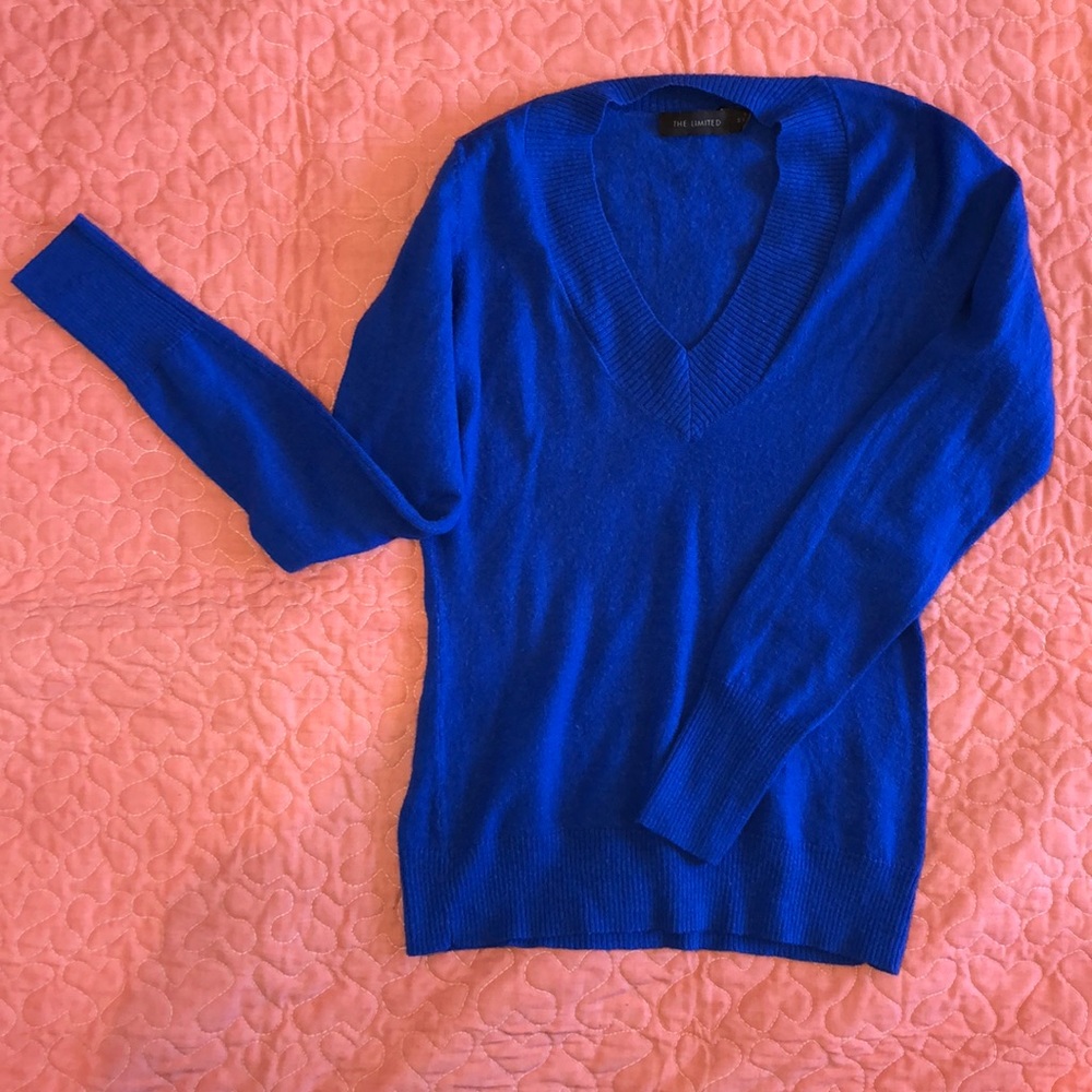 Blue sweater, The Limited